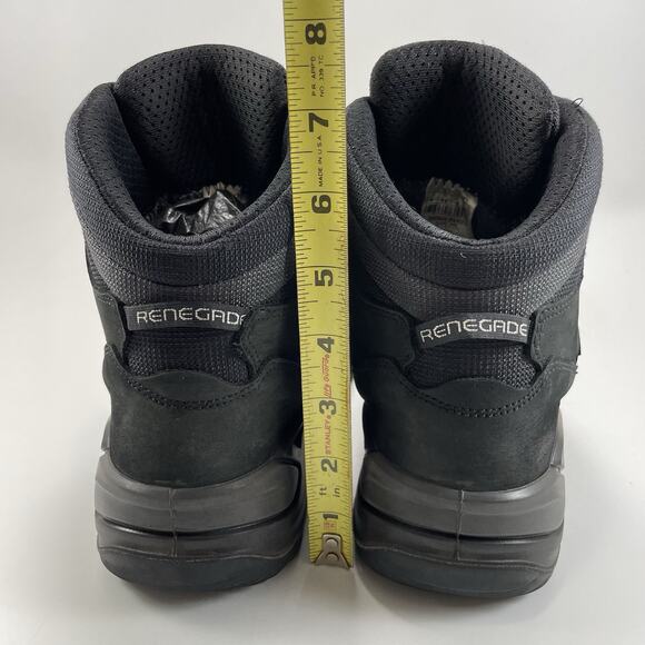 Lowa Renegade Mid GTX Hiking Boots Mens Size 9 Black GoreTex Waterproof main image 6